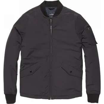 Pánský bomber Bunda Vintage Industries Groove Jacket, Černá, Velikost M
