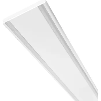 Garnýž Záclonová kolejnice hliníková dvojitá, 240 cm, 7 × 55 mm, bílá