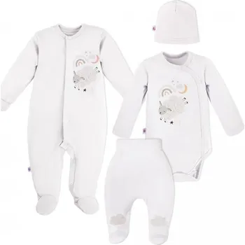 Kojenecká souprava Eevi Kojenecká souprava MELLOW bílá - 68