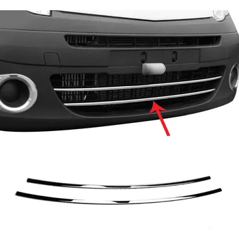 Tuning Nerez kryty spodní masky chladiče Renault Kangoo 2008+