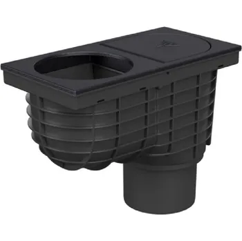 kanalizační vpusť Geiger se spodním odtokem Chuděj litina DN 110/DN 125, pro svod o průměru 100