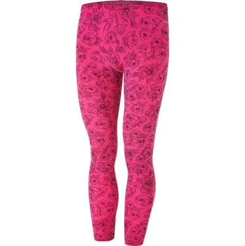 Dupačky Little Angel Legíny smyk TISK Outlast® Růžová pivoňky Vel. 134