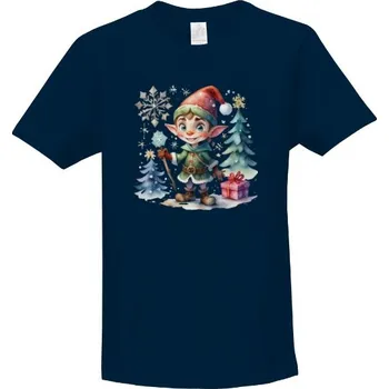 Pánská móda Tričko s potiskem Vánoční elf dětské