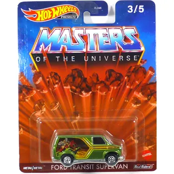 auto na autodráhu Hot Wheels Premium Master of the Universe Ford Transit Supervan