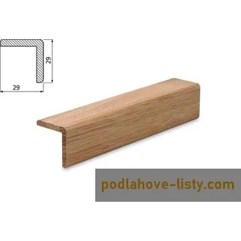 NOVÁK Vzorek - rohová lišta 29*29 dub surový V-ro2929d