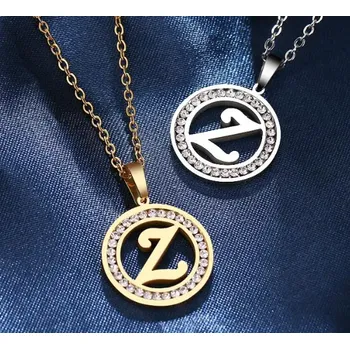 Náhrdelník Řetízek s přívěskem Z, Varianta Zlatá