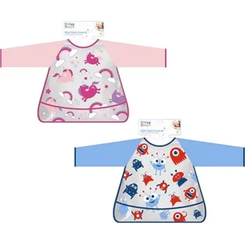 Bryndák FIRST STEPS Bryndák omyvatelný s rukávky růž / mod