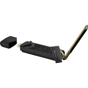 Síťová karta ASUS USB-AX56 DualBand wireless AX1800,USB client, (bez podstavce)