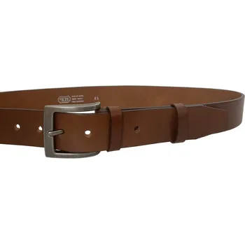 Opasek PENNY BELTS Kožený opasek 501-48 hnědý - 115 cm