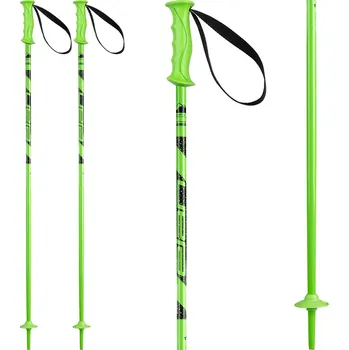 Sjezdové lyžování Lyžařské hole Elan ROCKROD Jr Green délka: 100