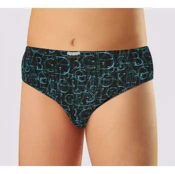 Pánské spodní prádlo Slipy pánské Andrie PS 3565 šedé Barva: černá, Velikost: 3XL