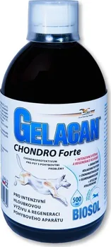 Kloubní výživa pro psa a kočku Orling Gelacan Chondro Forte Biosol 500 ml