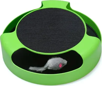 Hračka pro kočku Verk 15584 Chyť si myšku 25 x 6,5 cm zelená