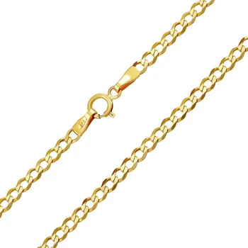 Šperk Zlatý řetízek CURB PANCR 2,7 mm - Y