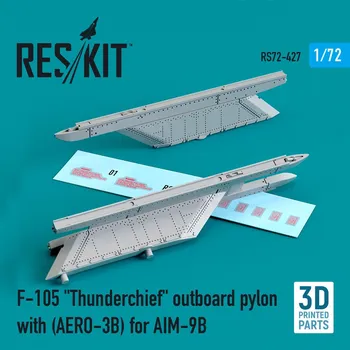 Plastikový model 1/72 F-105 'Thunderchief' outboard pylon f. AIM-9B