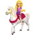Panenka Mattel Disney Princess HLW84 Locika a Maximus