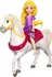Panenka Mattel Disney Princess HLW84 Locika a Maximus