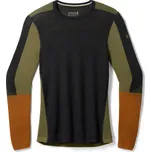 Smartwool INTRAKNIT THERMAL MERINO BL COLORBLOCK CREW black-winter moss