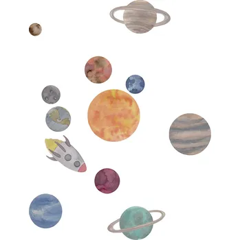 Samolepící dekorace That's Mine Samolepky na zeď Solar system