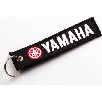 Textilní přívěsek na klíče "klíčenka" YAMAHA, 13x3 cm