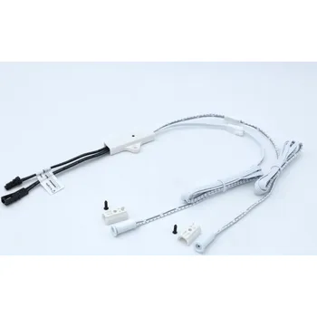 Ovladač světel Spínač IR dveřní/na máv. typ N - 2 senzory (k přisaz./zafréz.), 8mm otvor, bílý