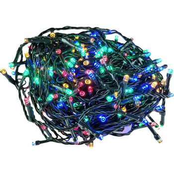 Vánoční dekorace Cortina Vánoční osvětlení světýlka řetěz 400LED venkovní barevné