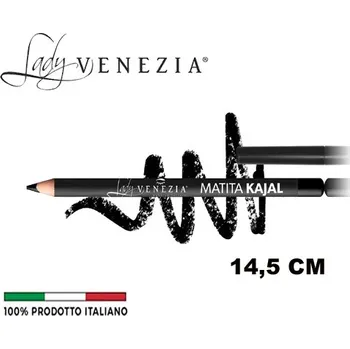 Oční linky LADY VENEZIA Kontura oči KAJAL NERO•ČERNÁ
