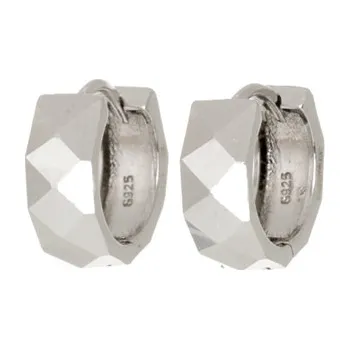 Náušnice Stříbrné náušnice kruhy 15 mm STNAU1700F