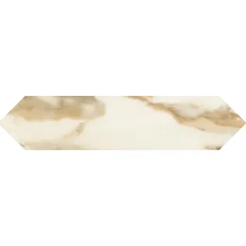 Obklad Warm Wind gold heksalong polysk - obkládačka inzerto 6,5x29,8 bílá 165006