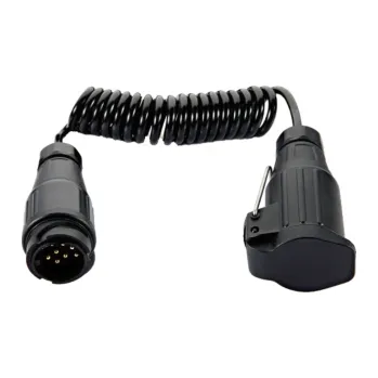 Elektrická zásuvka Prodlužovací kabel 13pin, 12V, délka 3m / ZÁSUVKA VOZÍKU - obsazeno 8 pinů / 19308