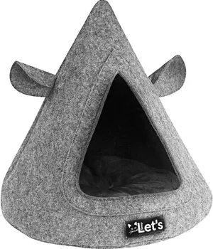 Pelíšek pro kočku Let's Sleep Teepee 50 x 45 cm