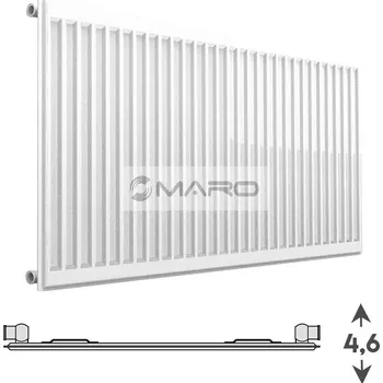 Radiátor Korad Radiators Klasik Kompakt 10 Radiátor deskový 500 x 400 x 46 mm, 214 W (75/65°C), bílý, 10500400
