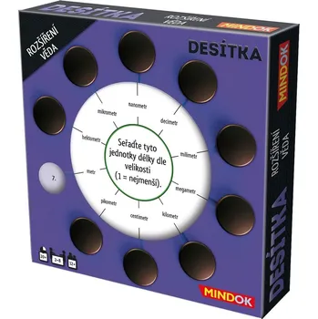Desková hra Mindok Desítka: Rozšíření věda