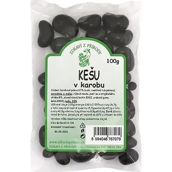 Sušená potravina Kešu v karobu 100g ZP