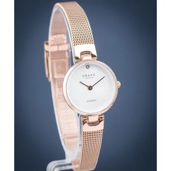 Hodinky Hodinky Obaku Diamant Petite Rose V256SXVIMV