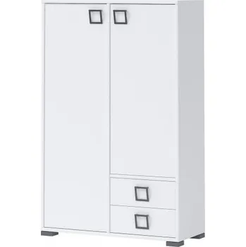 Komoda Kombinovaná komoda II Sloane - bílá