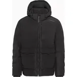 PORSCHE DESIGN Padded Parka Bunda zimní teplá praktická černá (Parka Porsche Design s podšívkou vyrobená z inovativního materiálu Sympatex®. Voděodolné a větruodolné.)