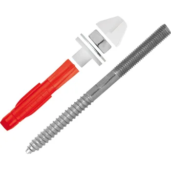 Šroub Souprava TOX UB pro umyvadla, pisoáry 14x75 - bílá UB-3