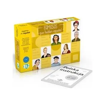 Cizí jazyk Famosos que hablan espanol - gra językowa