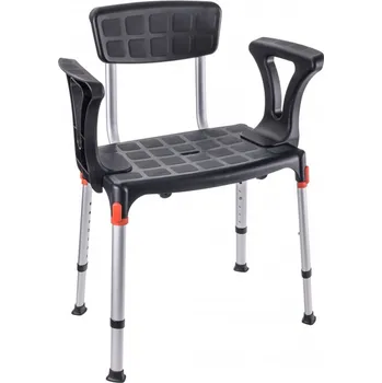 Koupelnové sedátko Timago Židle do sprchy King do 120 kg černá