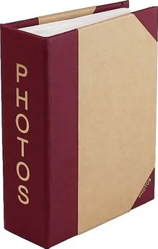 Fotoalbum KPH Heisler Handelsgesellschaft Photos 10 x 15 cm vínové/béžové 50 stran