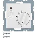 Termostat s rozpínacím kontaktem , S.1/B.x, bílá lesk BERKER 20308989