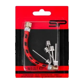 Sada 5 jehel a hadičky Spokey Suzaro - červená