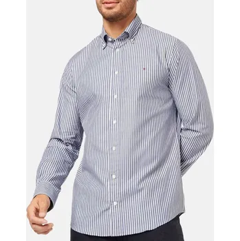 Pánská košile Pruhovaná košile Tommy Hilfiger - Velikost 2XL, Barva Modrá 55641 MW0MW329280