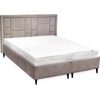 Postel Dvoulůžko KUGA HIGH | 160x200 | s úložným prostorem a roštem | VÝBĚR TKANIN A NOŽIČEK