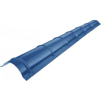 Střešní hřebenáč oblý, tmavě modrý RAL 5010, délka 2m lesklý