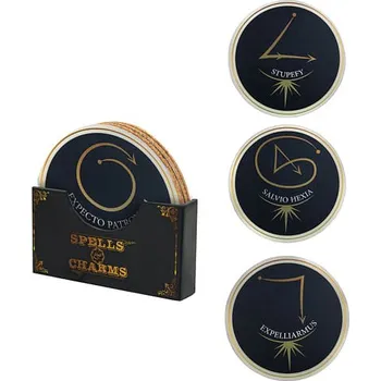 Podtácek Cinereplicas Podtácky Harry Potter - Spells & Charms (4 ks)