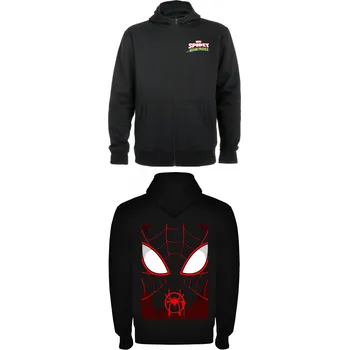 Chlapecká mikina Spidey - Miles Morales / Spin Mikina na zip Velikost: 122/128 - 7/8let