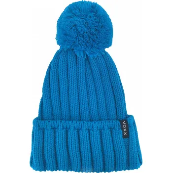 Pokrývka hlavy Dětská PLETENÁ čepice Voxx s bambulí - 3 BARVY barva čepic: tyrkysová