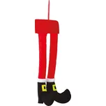 Guirca Vánoční dekorace - nohy Mikuláše 50 cm